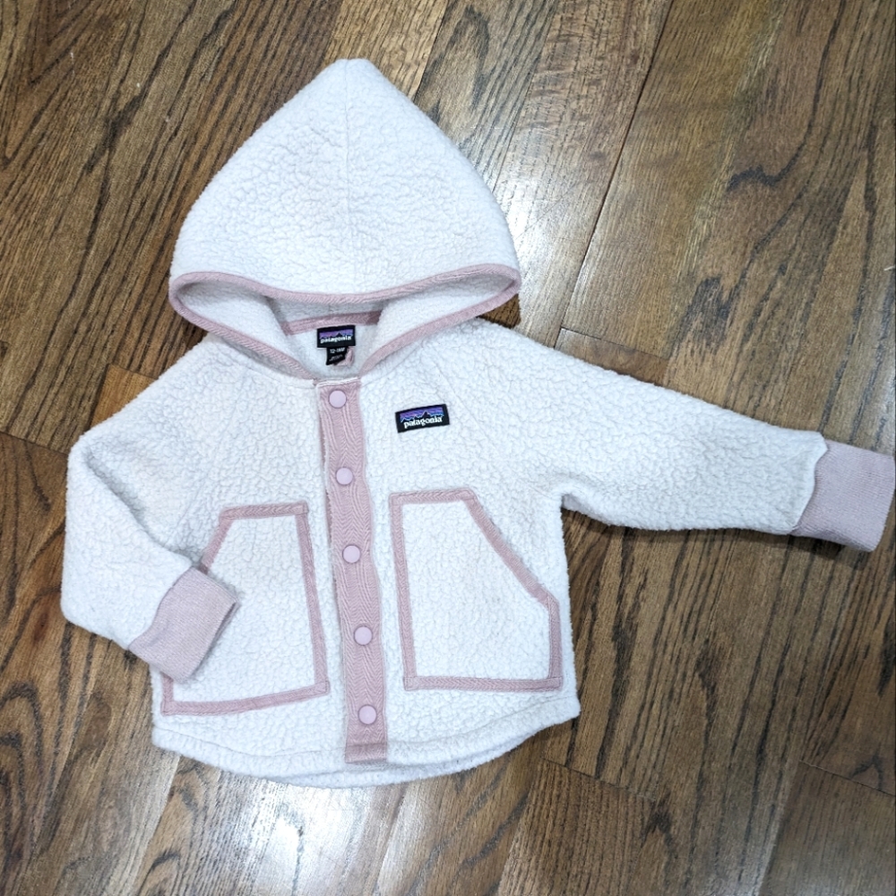Baby retro pile fleece